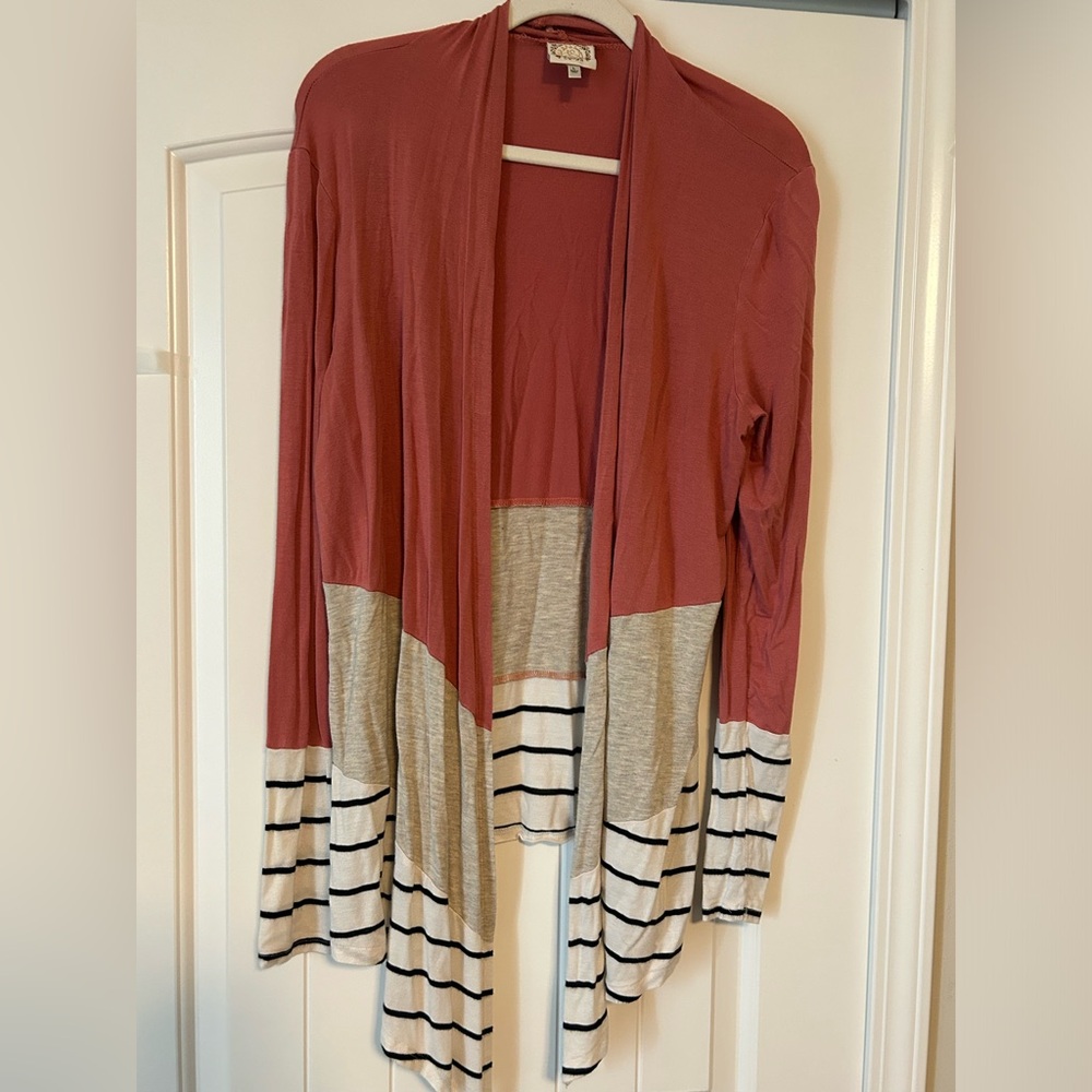 Open front cardigan